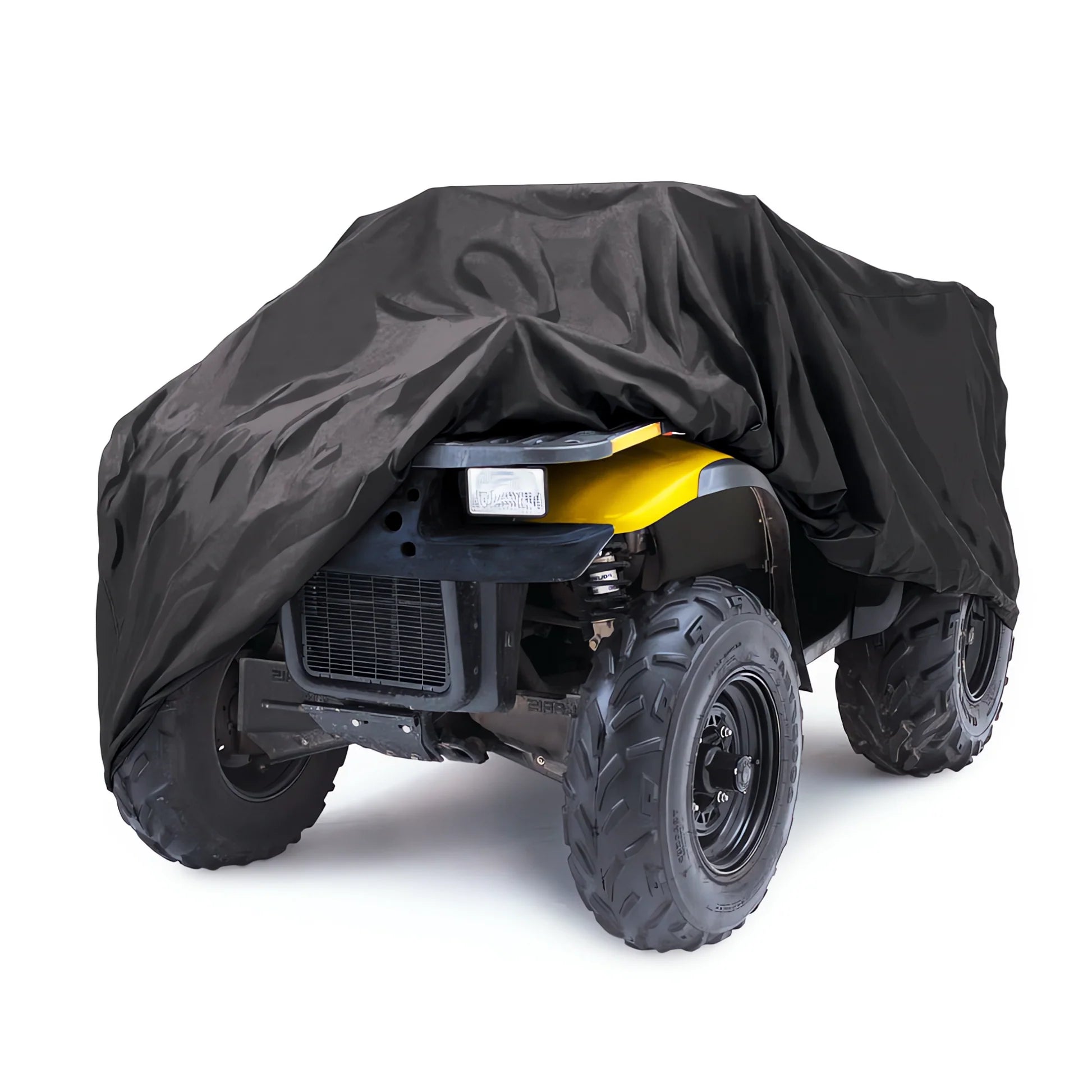 Heavy Duty ATV Quad Cover - All Weather Protection - Black, M - XXL
