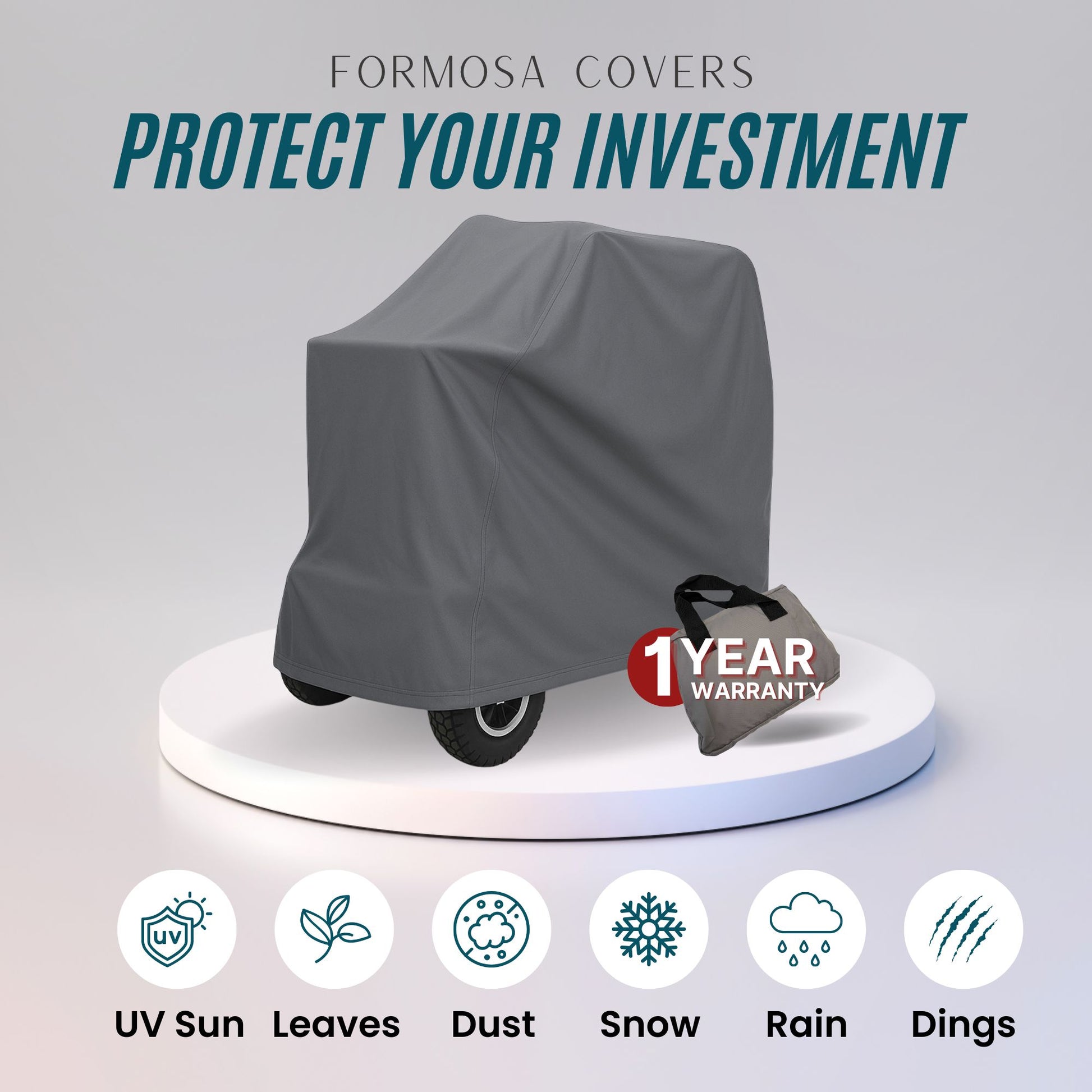 Mobility Scooter Storage Cover for Medical Disability Handicap Electric Scooters