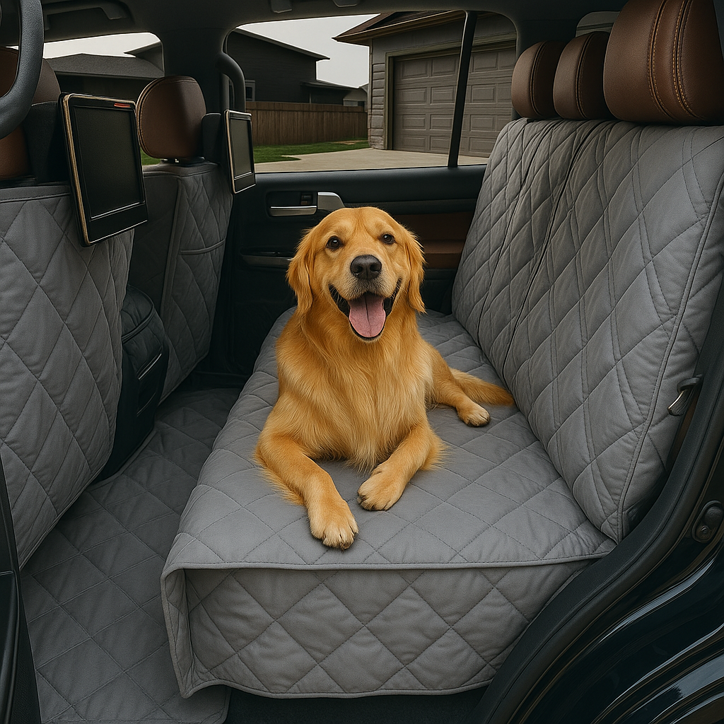 XL Car Seat Cover for Dogs and Pets