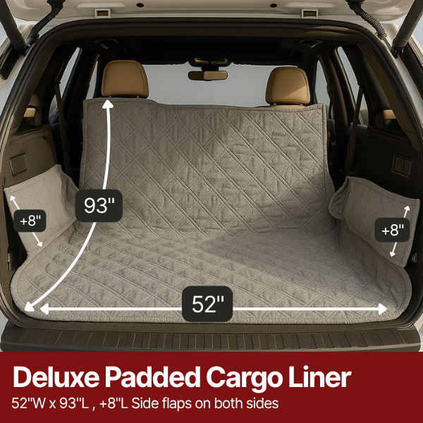 Deluxe Padded Travel Pet Cargo Liner
