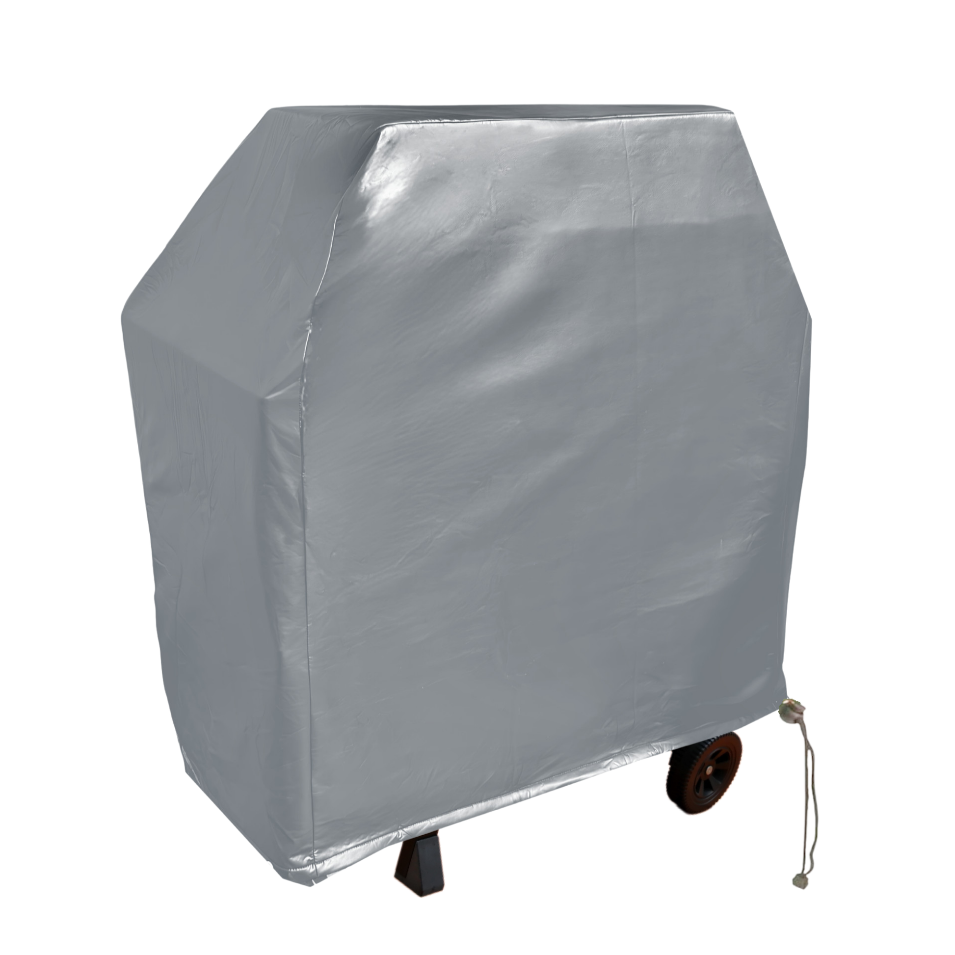 Barbecue Outdoor Cover Fits BBQ or Grills up to 36-84 inches Long - Grey Vinyl