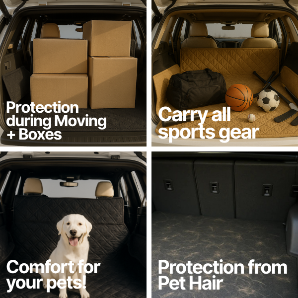 Deluxe Padded Travel Pet Cargo Liner