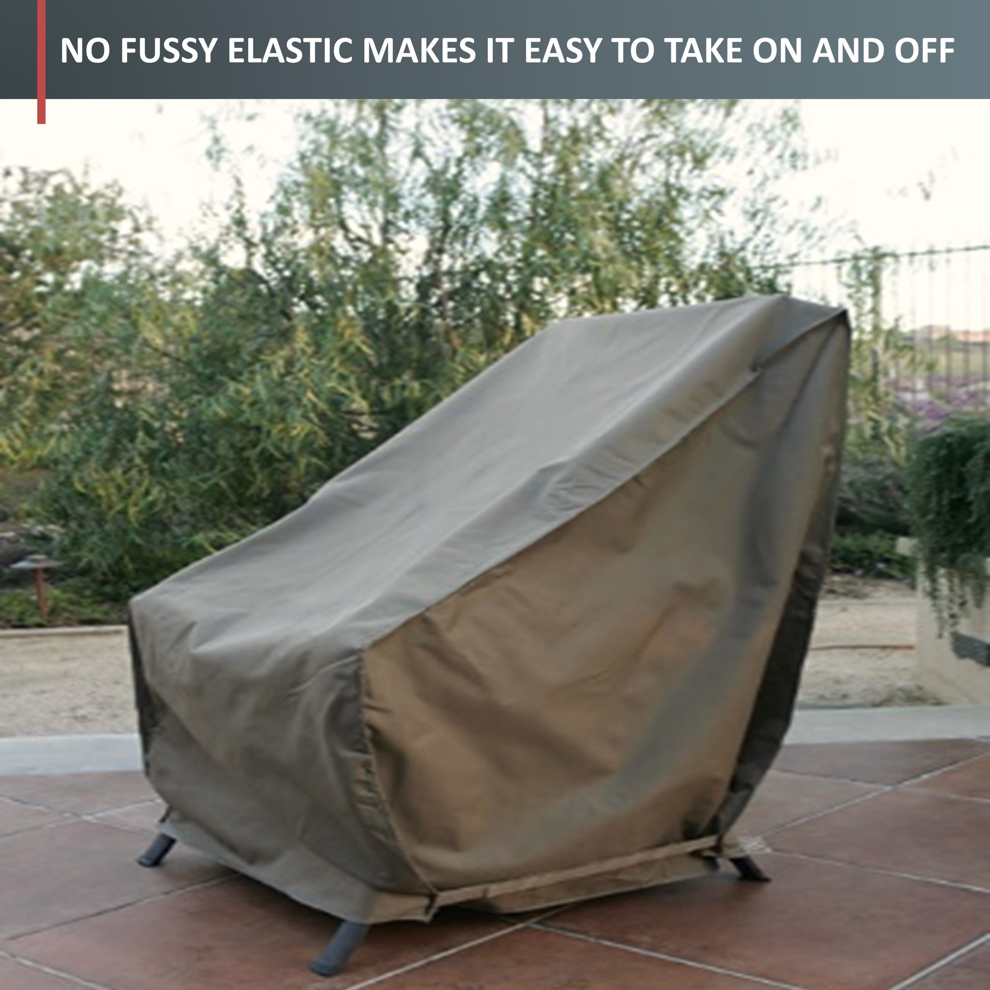 Patio Outdoor Club Chair Cover 33.5"W x 36"D x 37"H