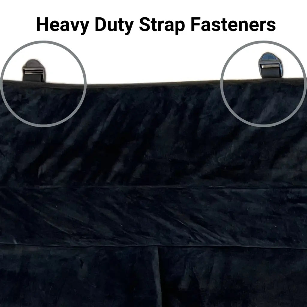 Almohadilla para portón trasero de 5 bicicletas para caja de camioneta (132 cm de largo x 80 cm de ancho)