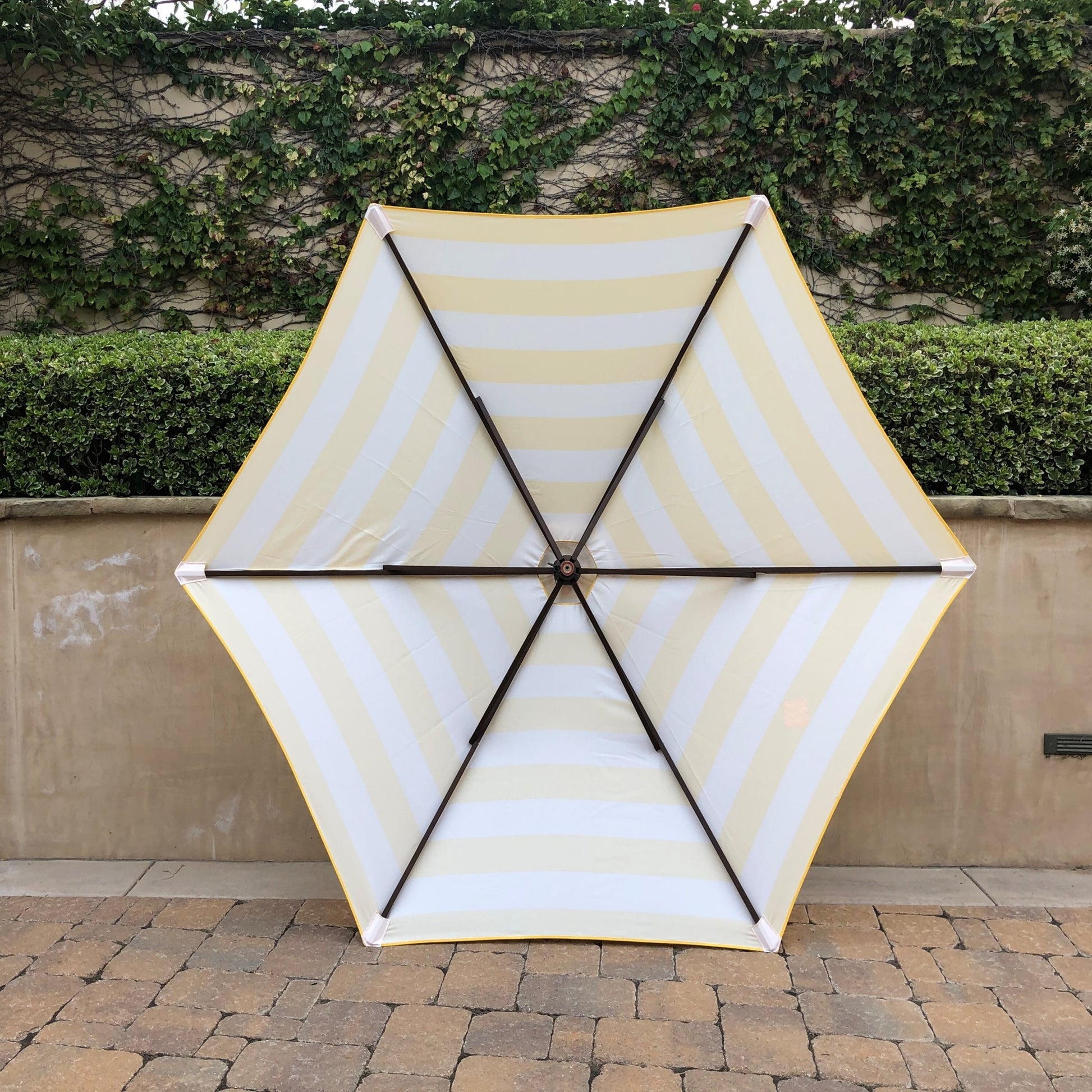 9ft Market Patio Umbrella 6 Rib Replacement Canopy Cabana Stripe