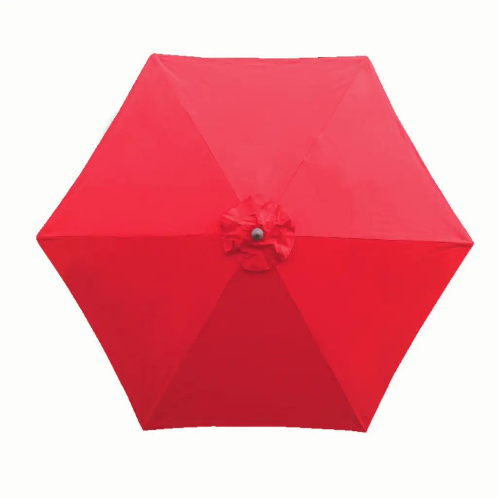 6.5' patio umbrella Formosa Covers 7.5 ft Market Patio Umbrella 6 Rib Replacement Canopy