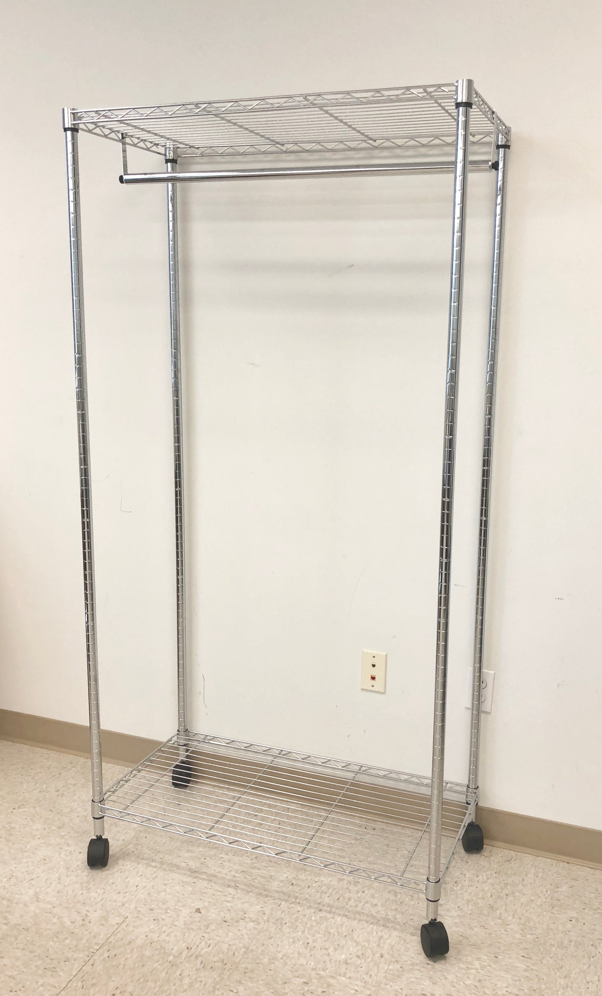 Portable Garment Rack Full Length Dust Cover