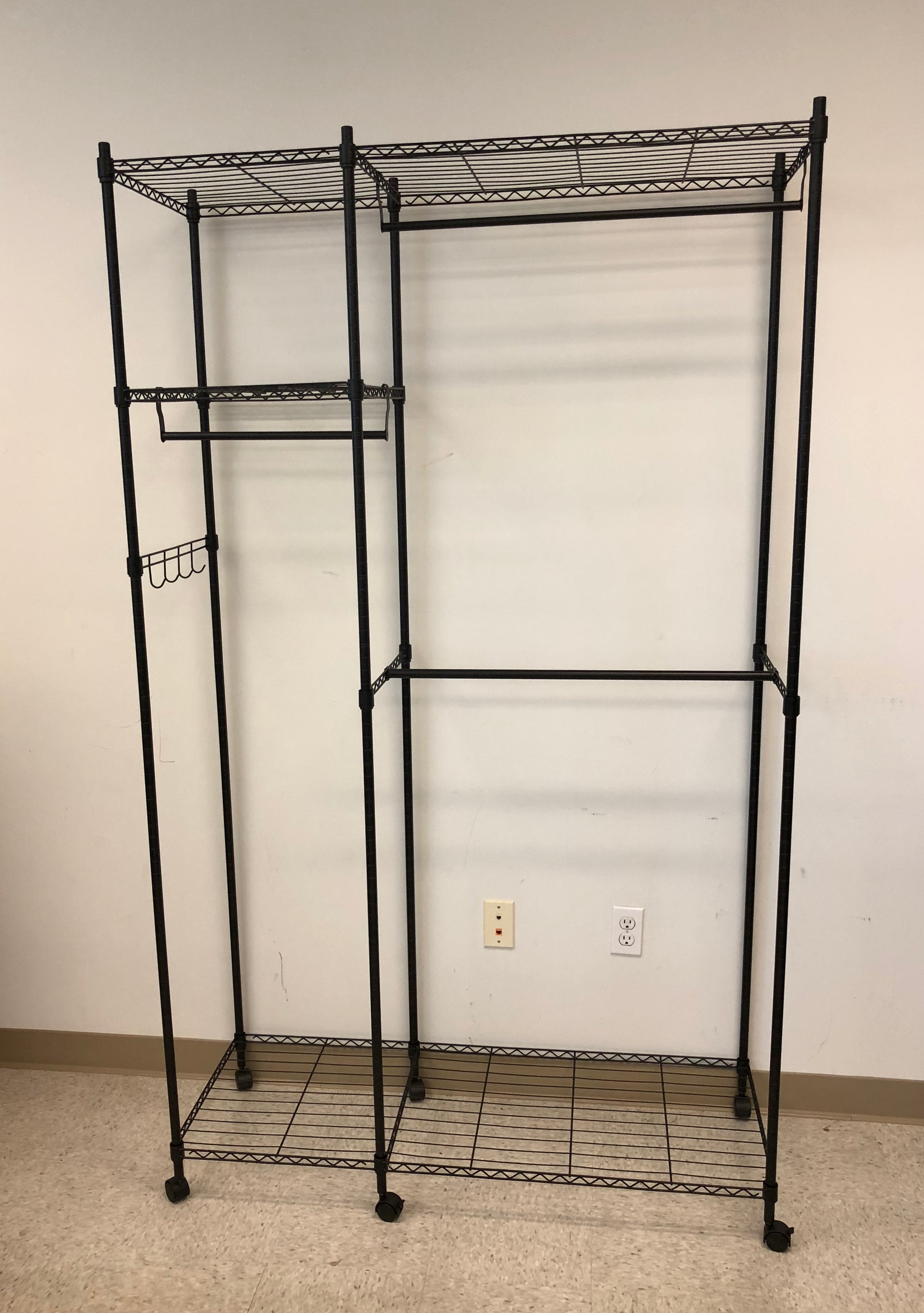 Portable Garment Rack Full Length Dust Cover