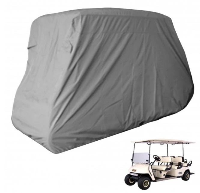 Golf Cart Storage Cover for EZGO, Club Car, Yamaha G - Grey