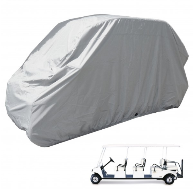 Golf Cart Storage Cover for EZGO, Club Car, Yamaha G - Grey