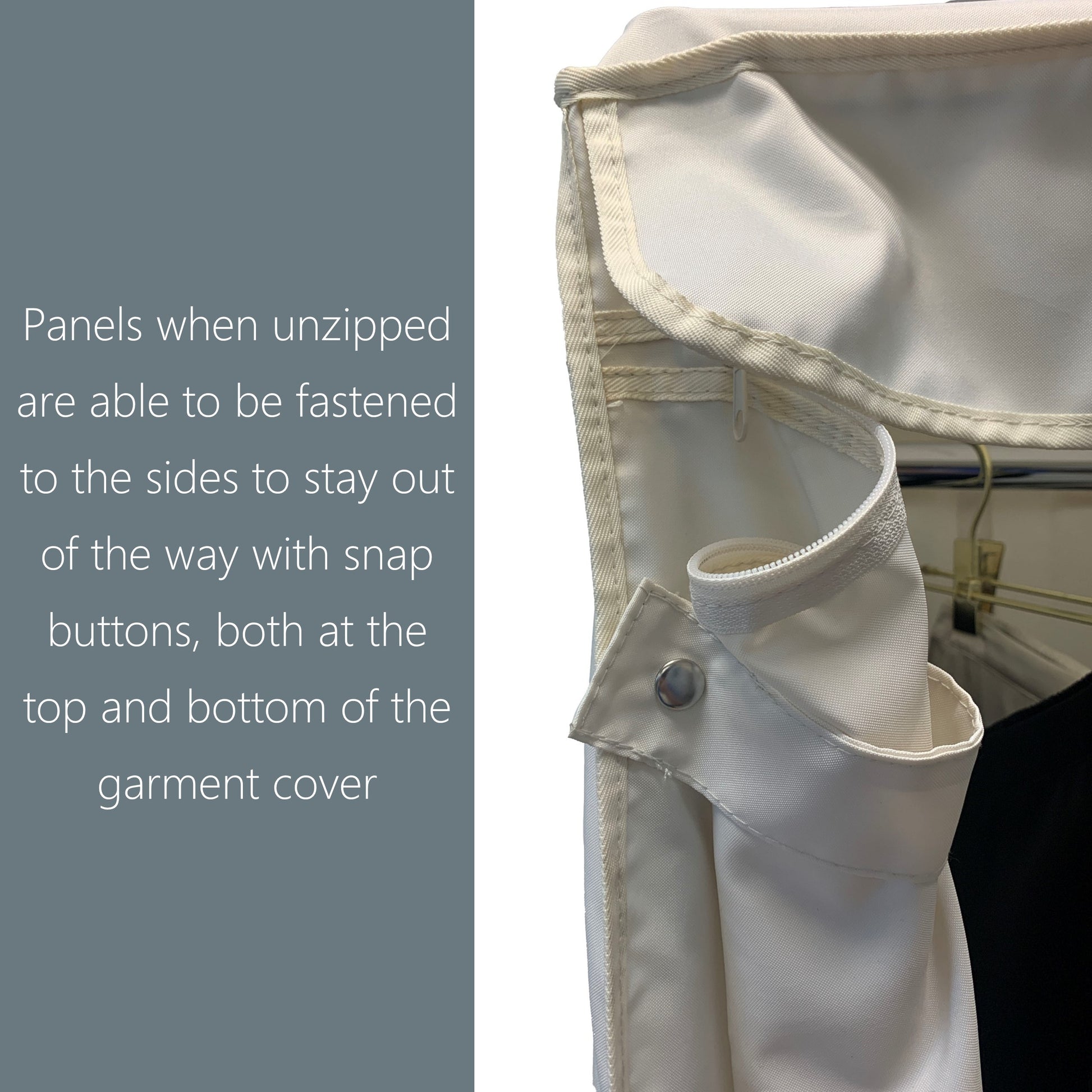 Portable Garment Rack Full Length Dust Cover