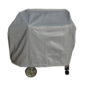 Barbecue Outdoor Cover Fits BBQ or Grills up to 36-84 inches Long - Grey Vinyl
