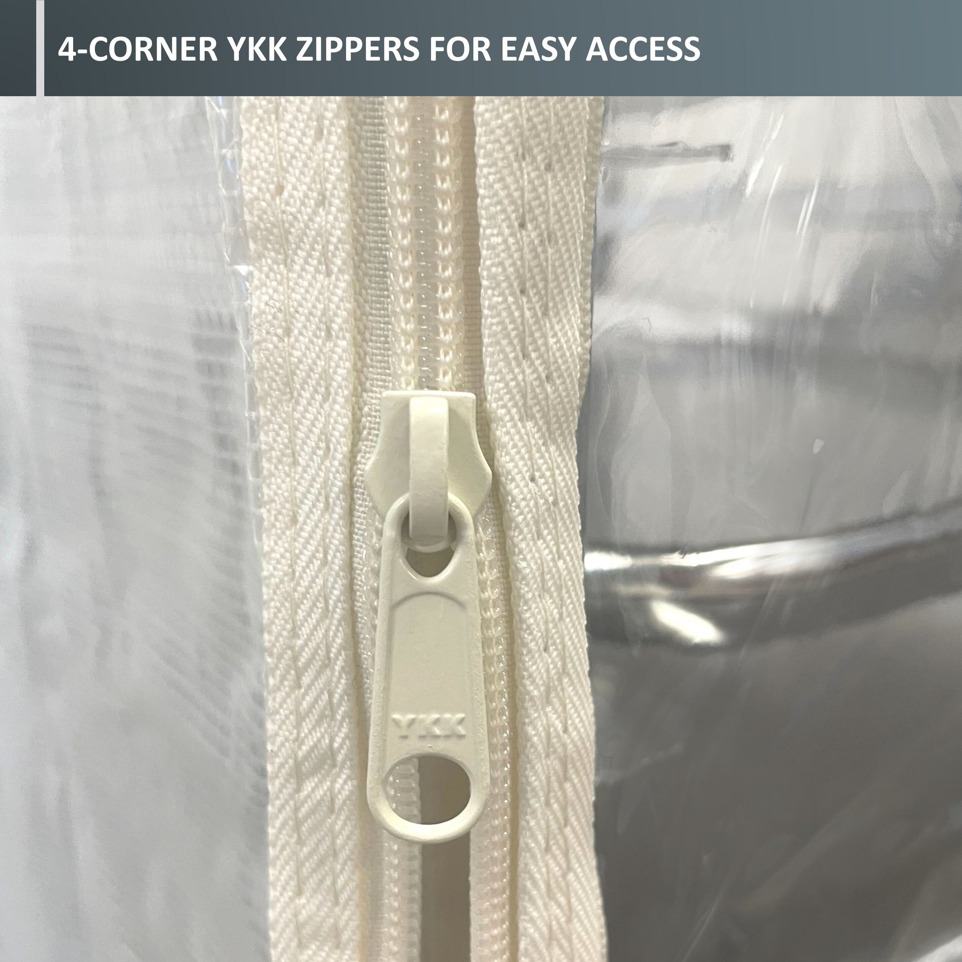 Bun Rack Cover, 21"W x 26.5"D x 63"H