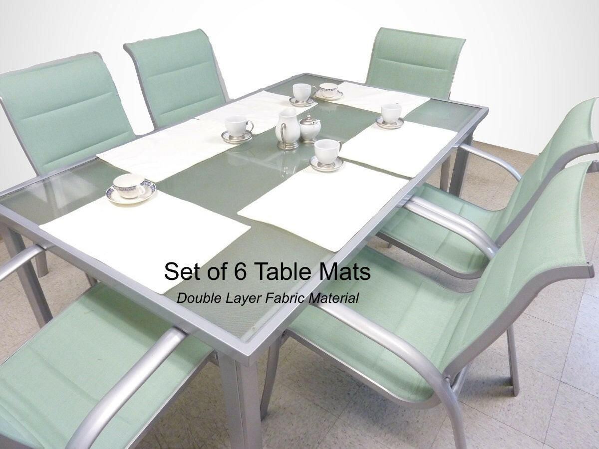off-white-6-matching-table-mat-set-double-layer-indoor-outdoor-fabric