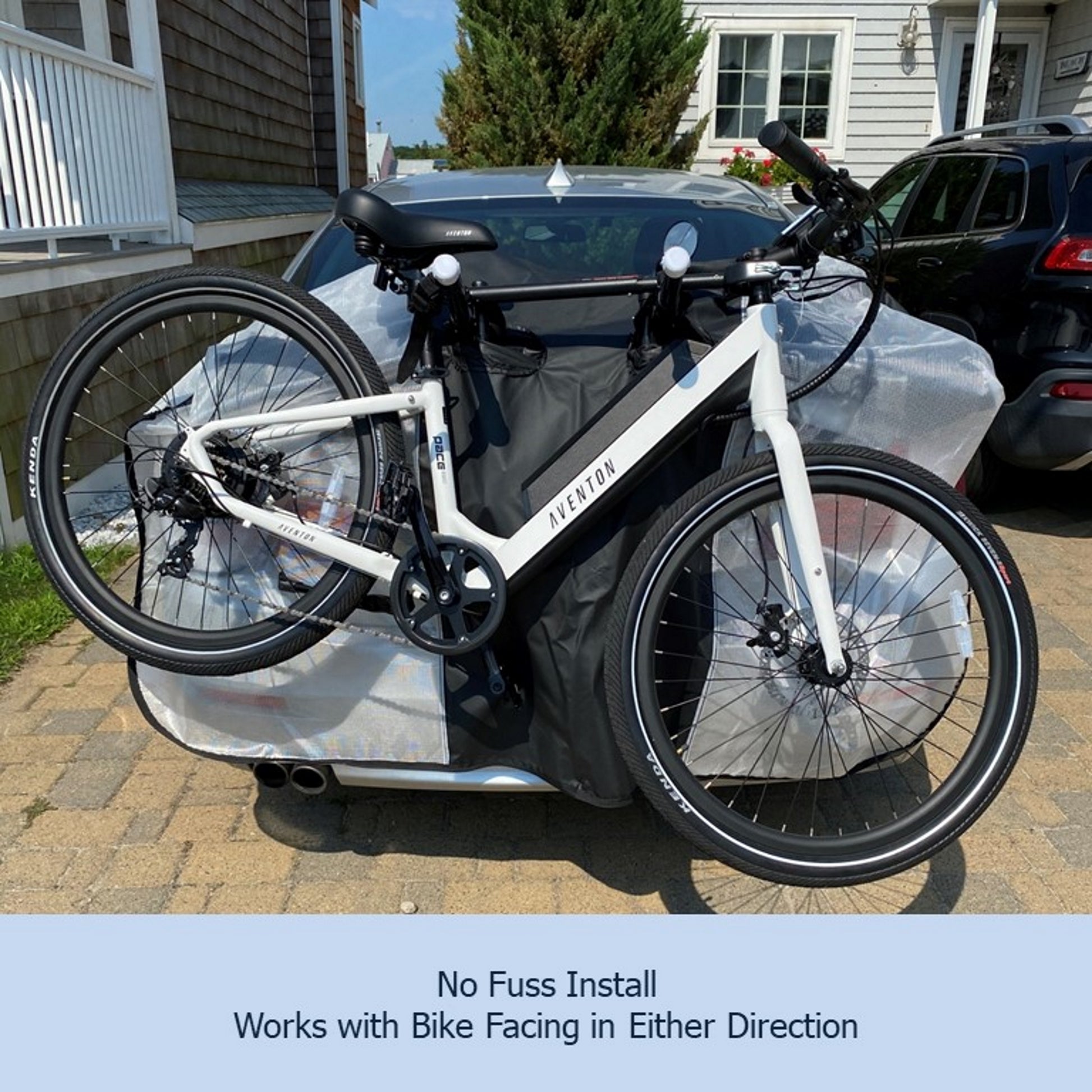 Trunk Mount Bike Rack Cover for Transport