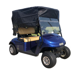 Golf Cart Sun Shade UV Mesh Roof Cover for EZGO, Club Car, Yamaha G - Black