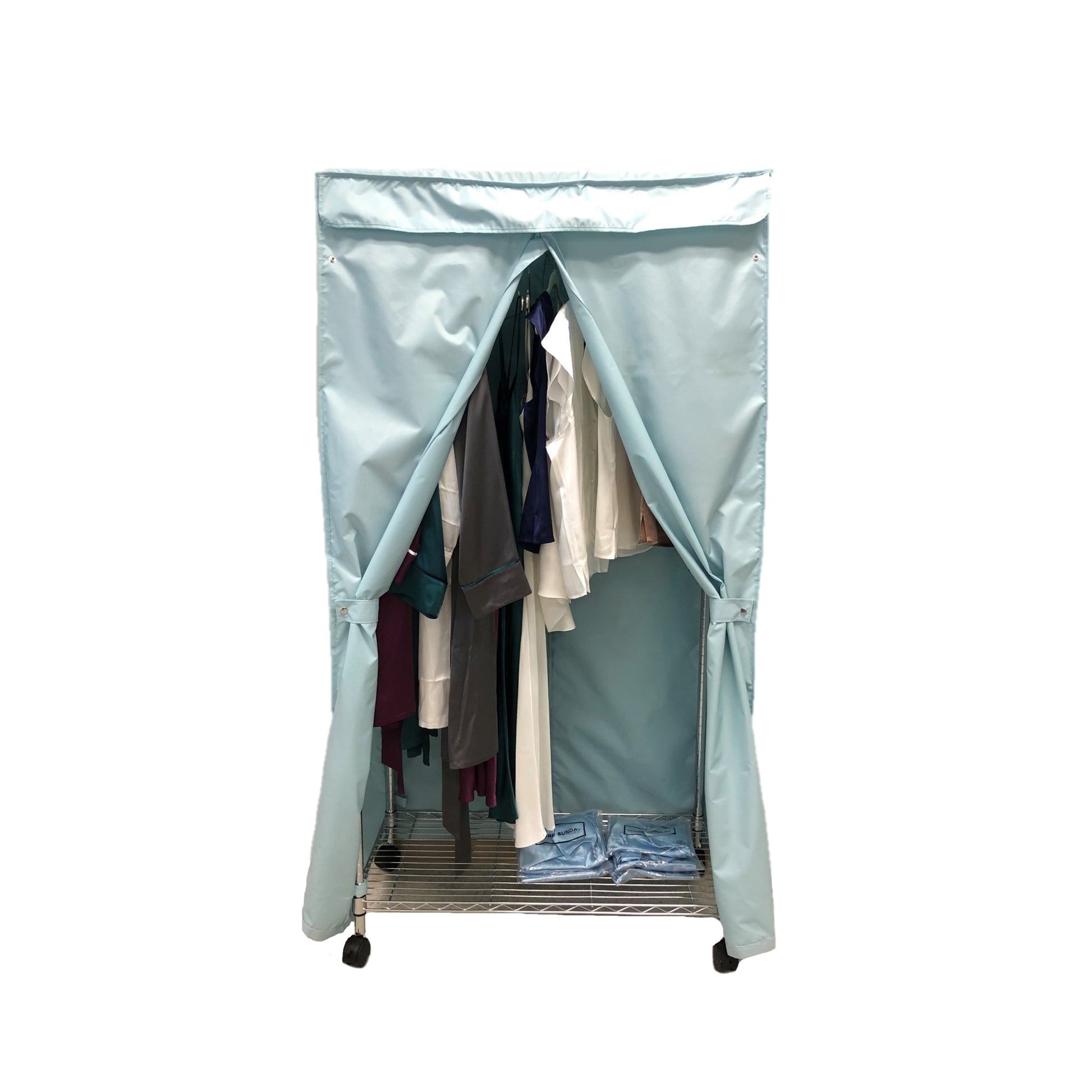 Portable Garment Rack Full Length Dust Cover