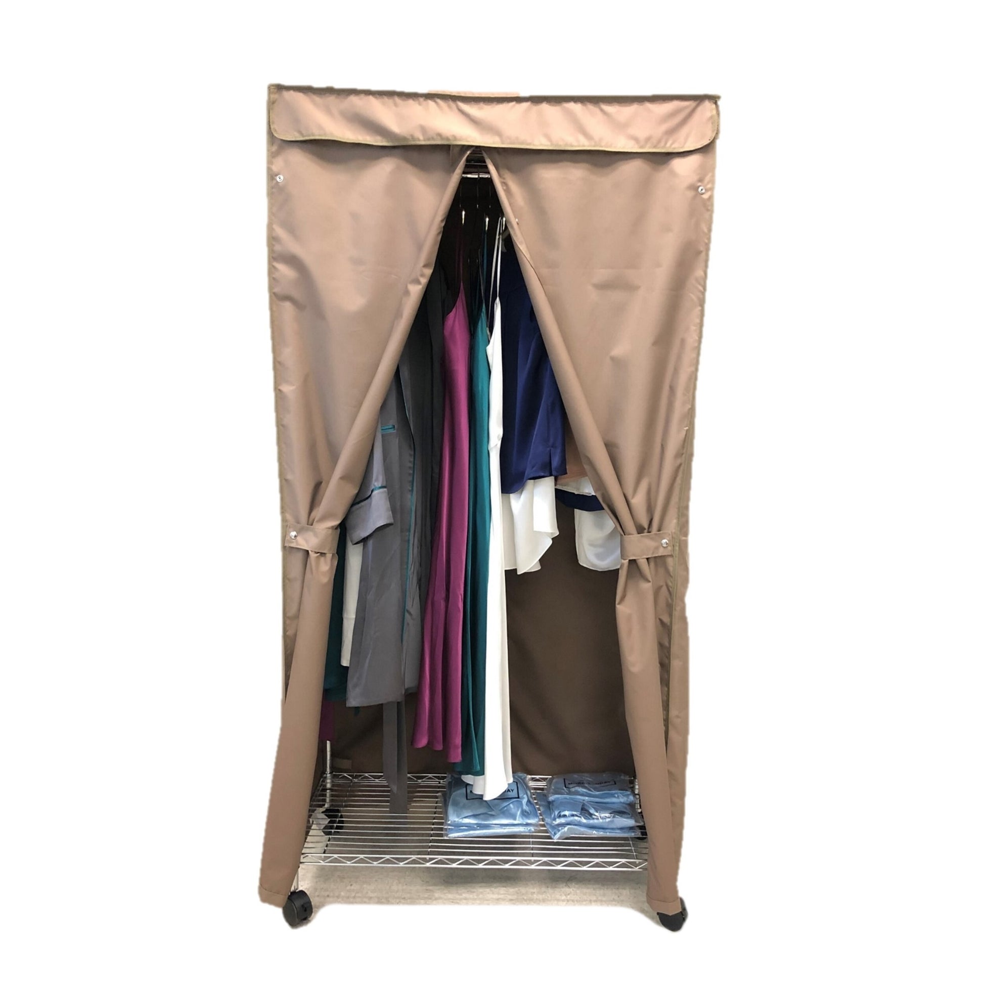 Portable Garment Rack Full Length Dust Cover