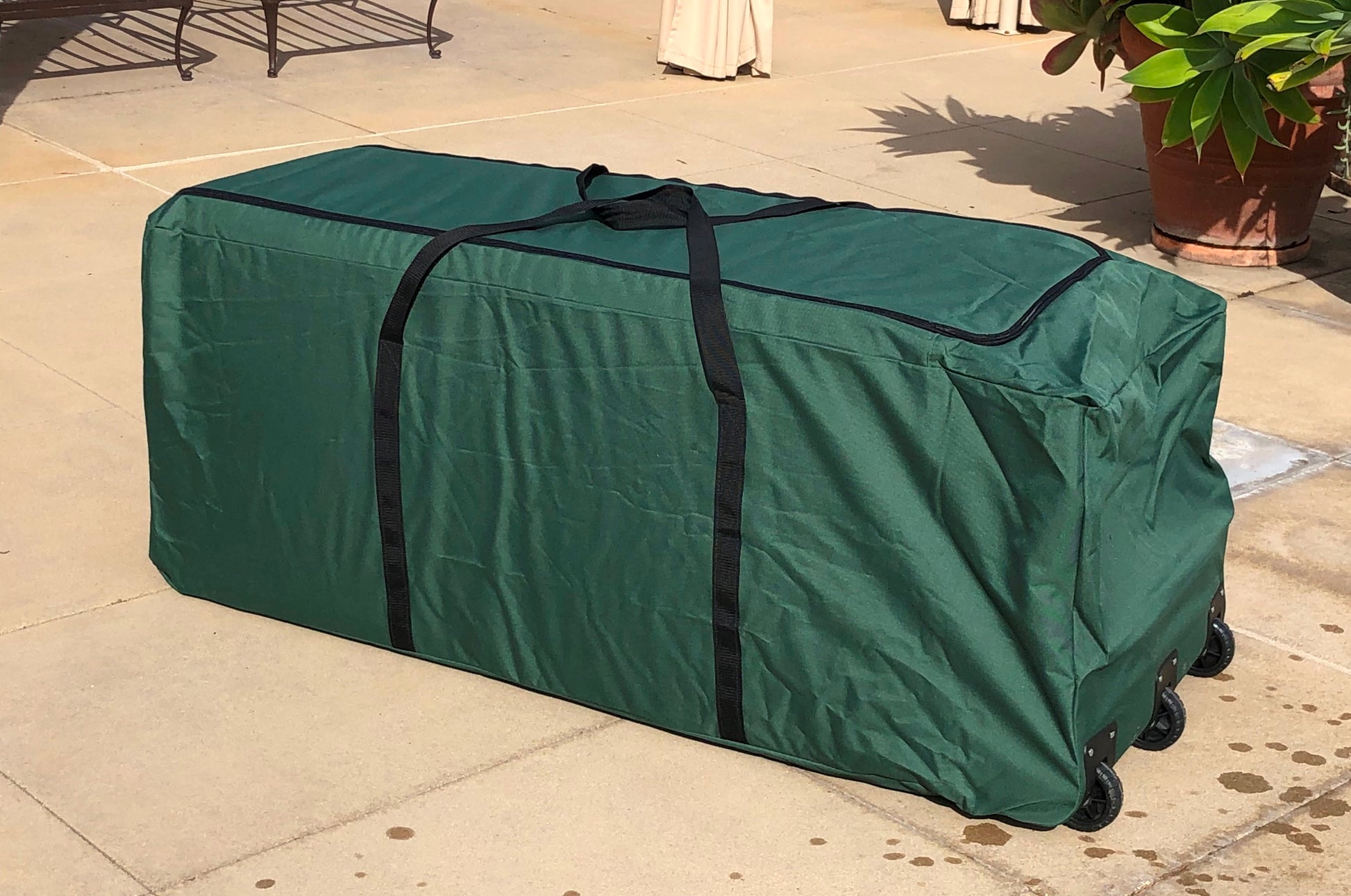 Rolling Patio Cushion Storage Bag