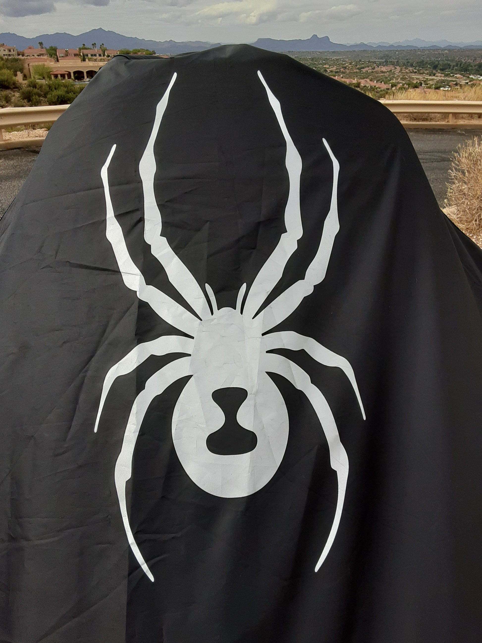 Can-Am Spyder Touring de alta resistencia, modelo para interiores y exteriores, con media cubierta, color negro (2020)