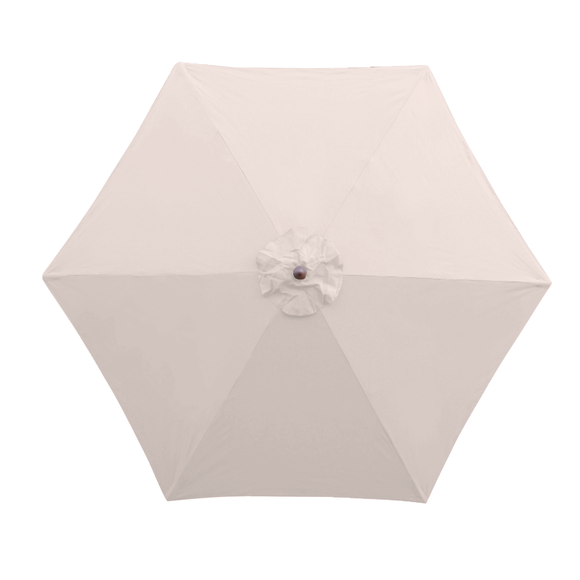 9ft Market Patio Umbrella 6 Rib Replacement Canopy Sand.