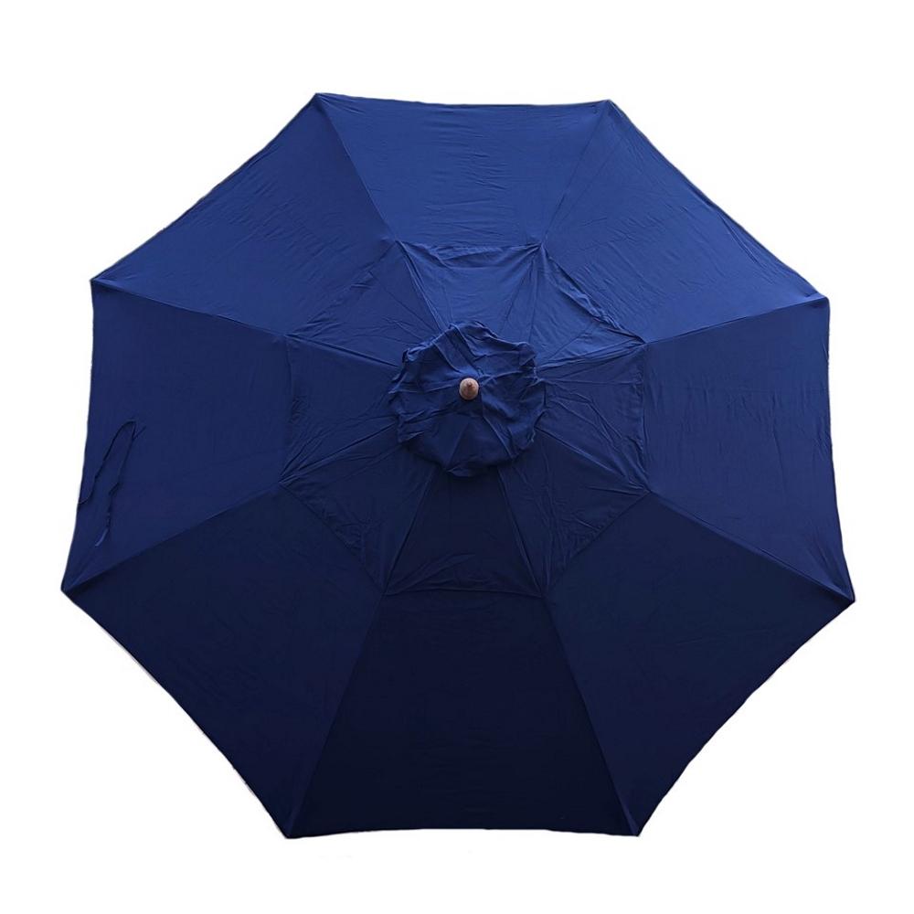 11ft Market Patio Umbrella Double-Vented 8 Rib Replacement Canopy