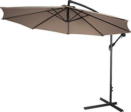 Replacement Umbrella Canopy for 11ft 8 rib hanging market Outdoor Patio Shades Ribs length 64" to 66" (Canopy Only)