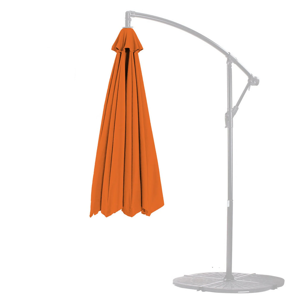 Replacement Umbrella Canopy for 11ft 8 rib hanging market Outdoor Patio Shades Ribs length 64" to 66" (Canopy Only)