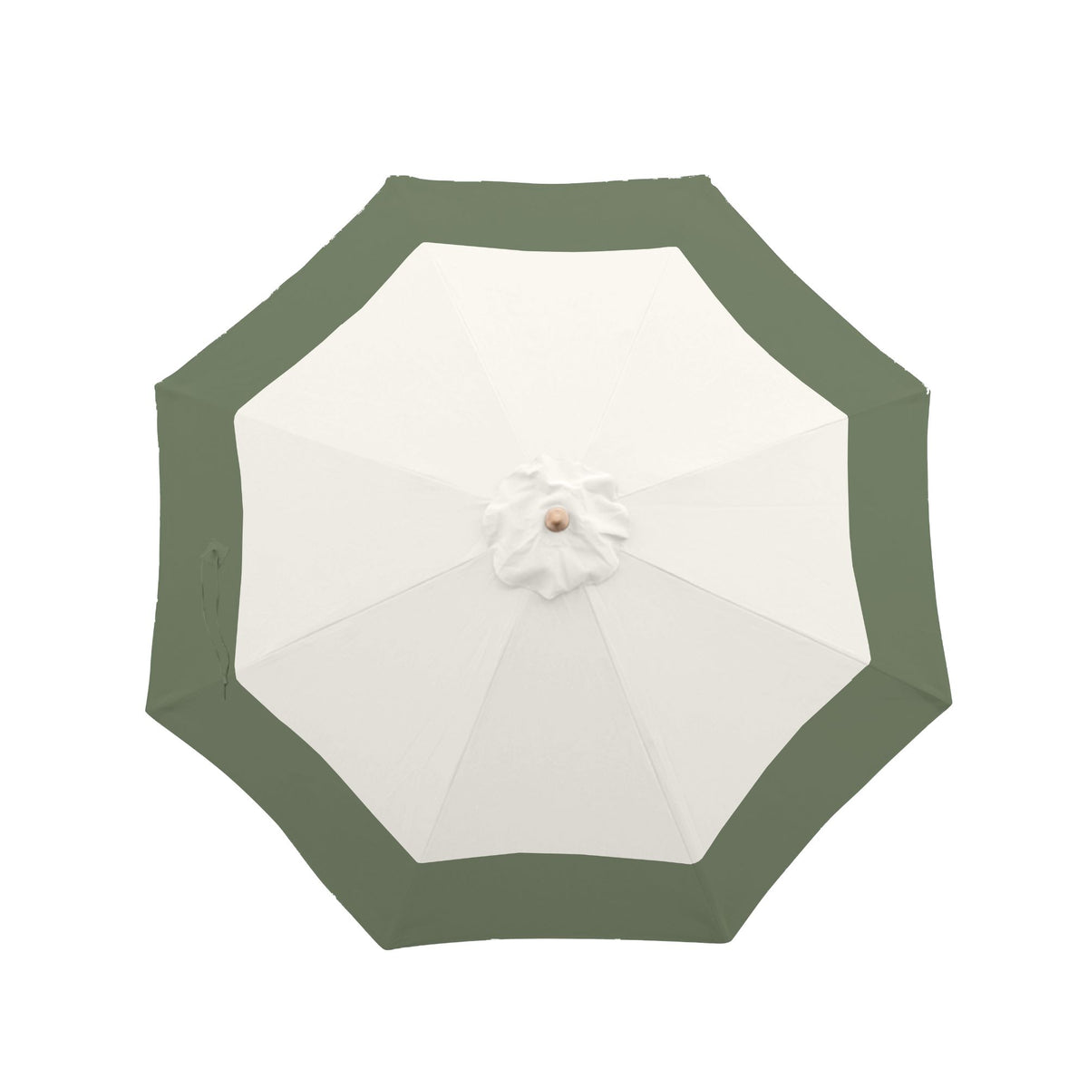 Sombrilla de patio Market de 2,7 m, toldo de repuesto de 8 varillas, colección Duet