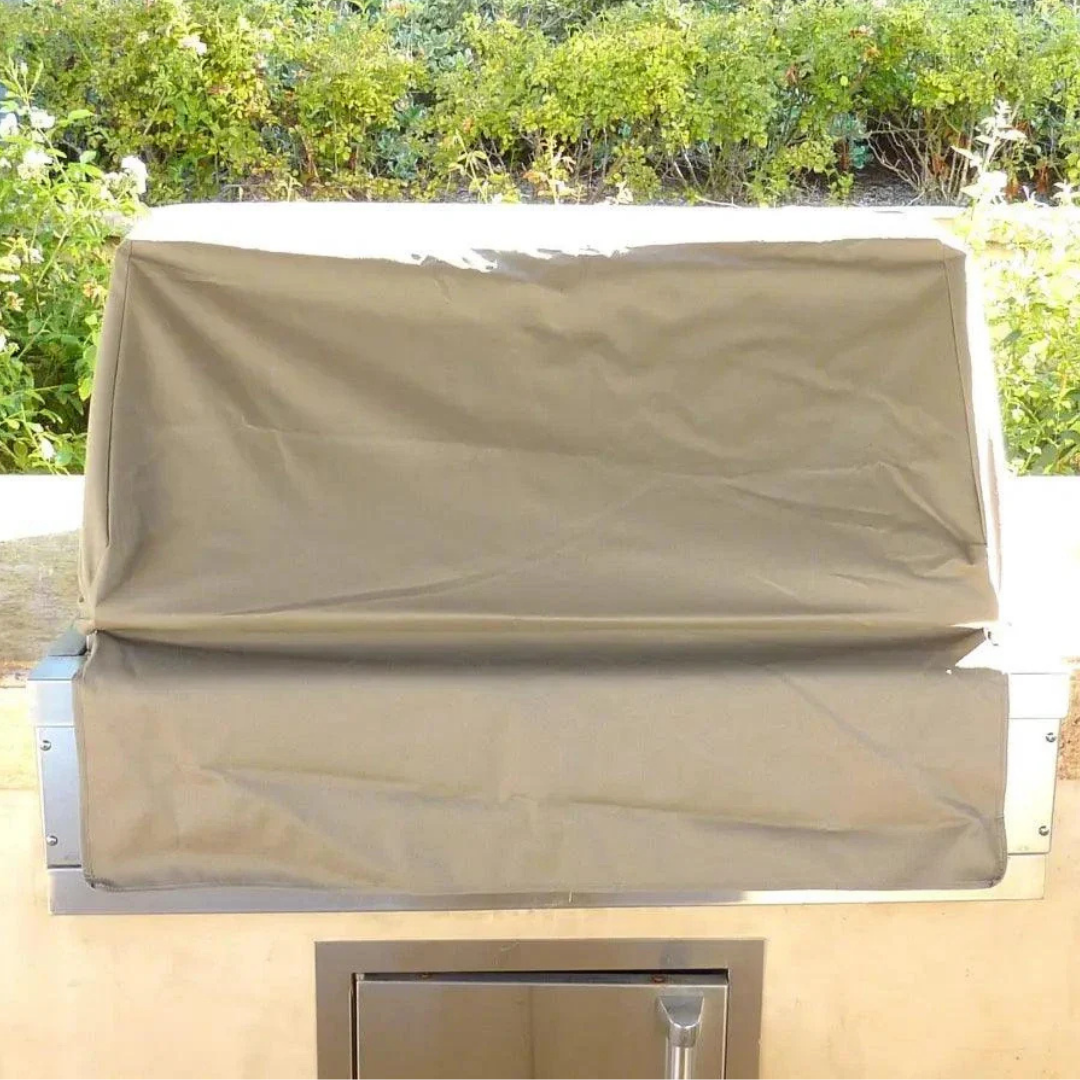 Built-In Barbeque Outdoor Cover Fits BBQ or Grills up to 30-56 inches Long - Safari Taupe