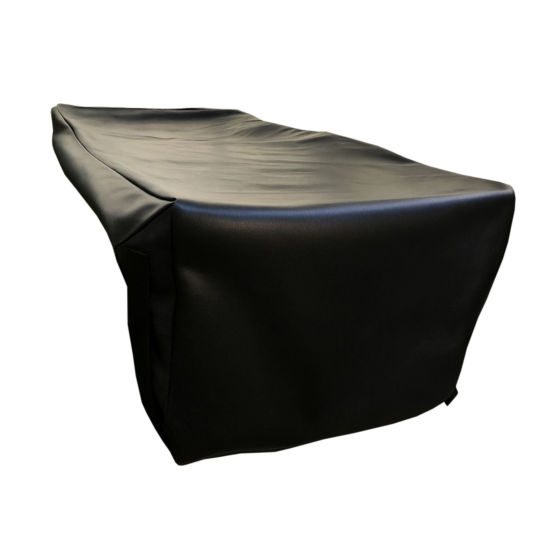 Outdoor Built-In Side Burner Cover for Side Burners up to 13-19 inches Wide - Black Vinyl
