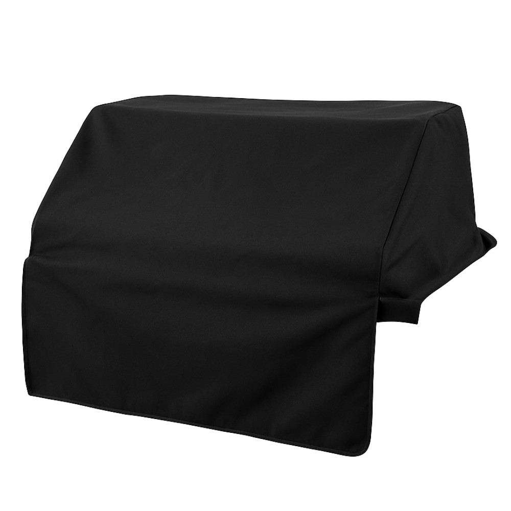 BLACK VINYL BUILT IN BBQ GRILL