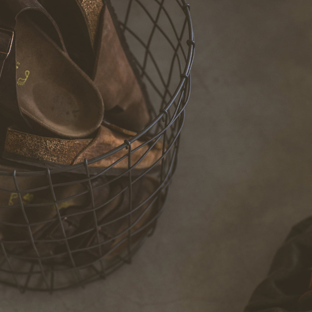 308 - Round Iron Basket