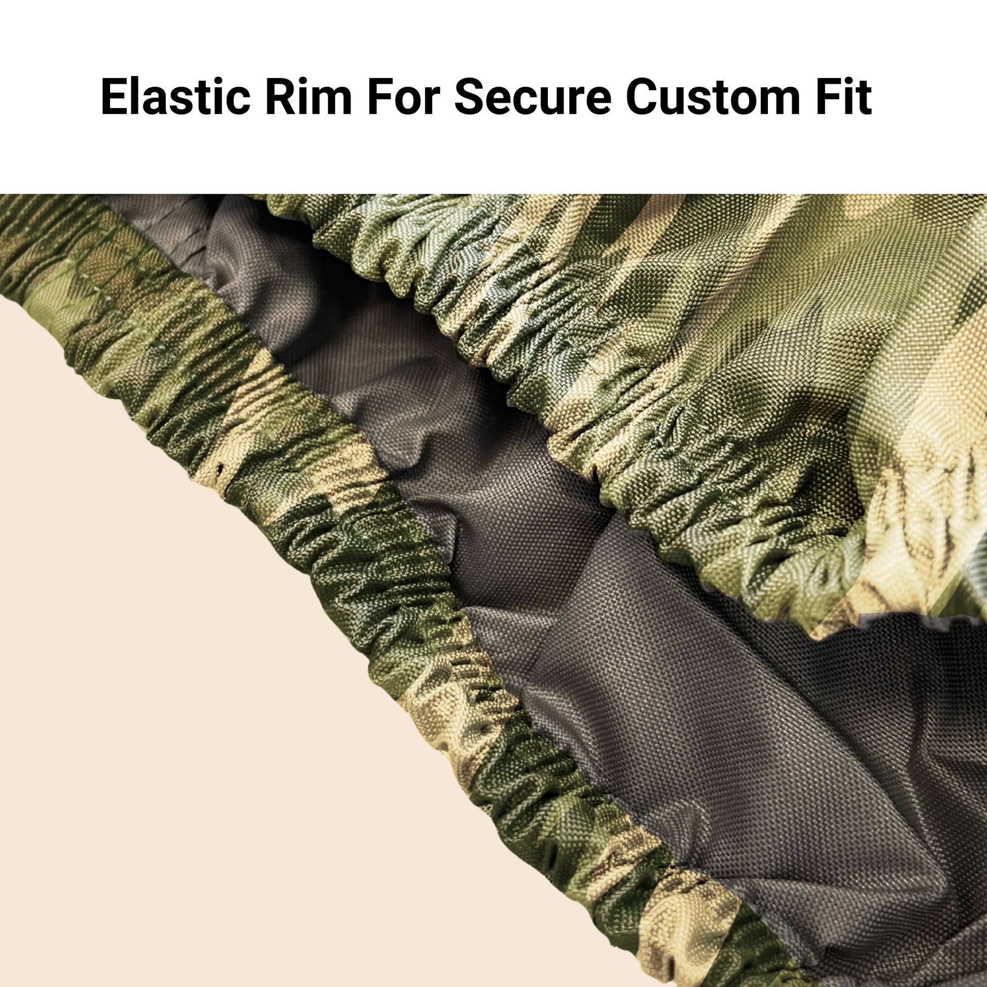Funda resistente para cuatriciclo ATV - Protección contra todo tipo de clima - Camuflaje, XXL