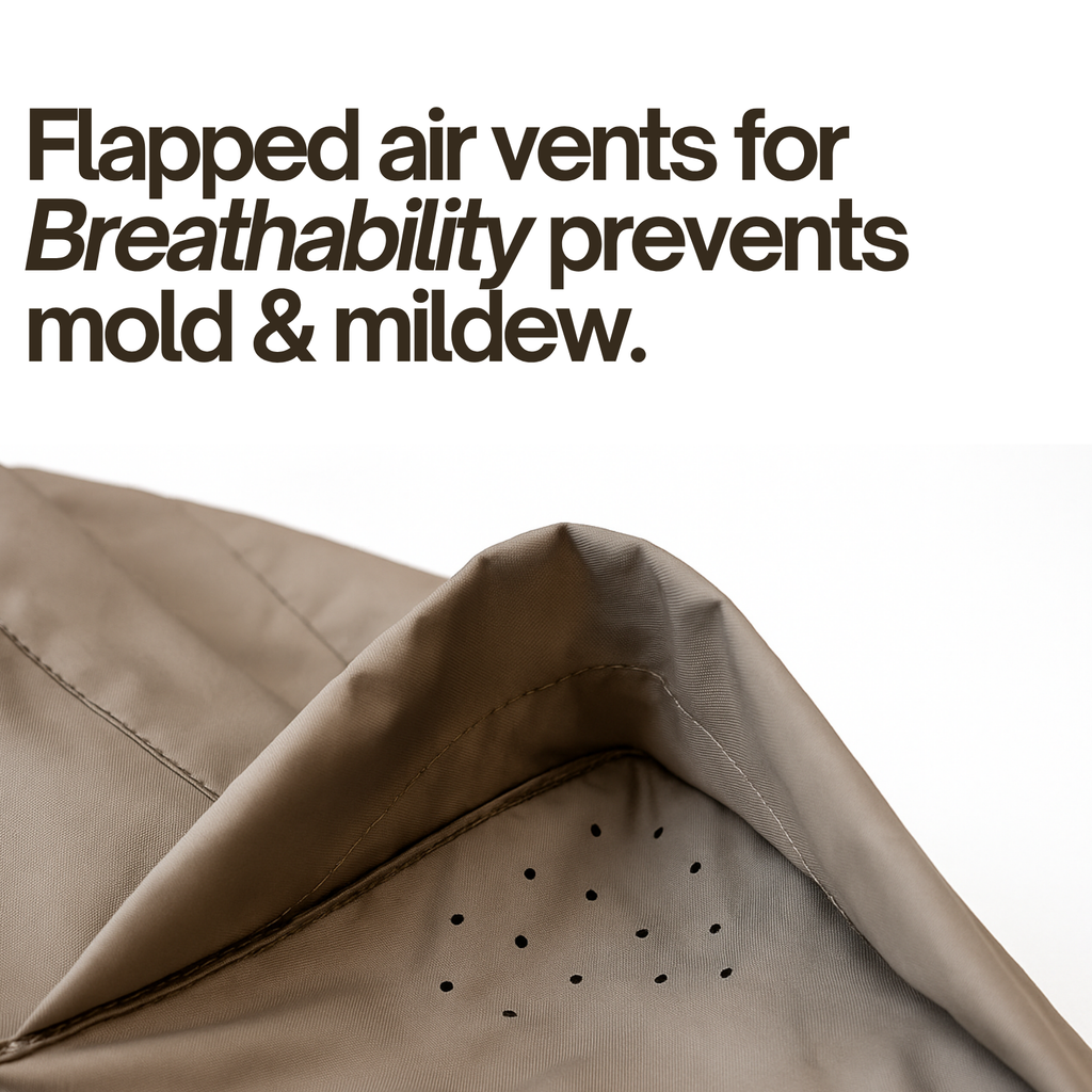 Cubierta rectangular para aire acondicionado exterior - Cubierta para unidad de aire acondicionado para todo tipo de clima - Extra grande - 96 cm de largo x 91 cm de ancho x 96 cm de alto