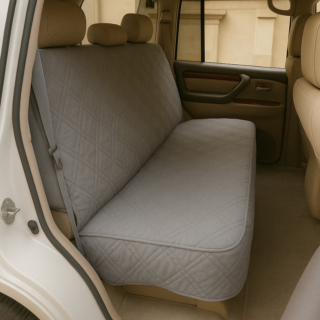 Funda de asiento de coche para mascotas con respaldo plano