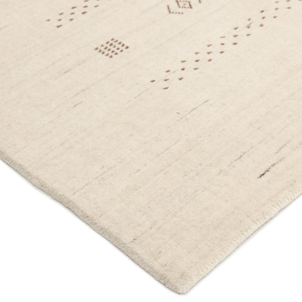 Simi, Handmade Area Rug - Ivory