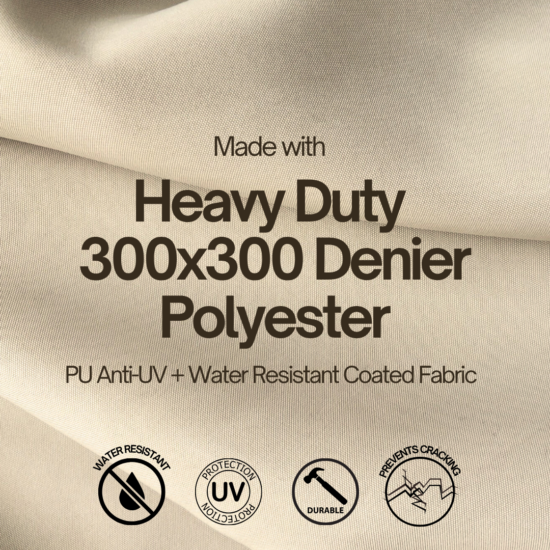 Built-In Barbeque Outdoor Cover Fits BBQ or Grills up to 30-56 inches Long - Safari Taupe