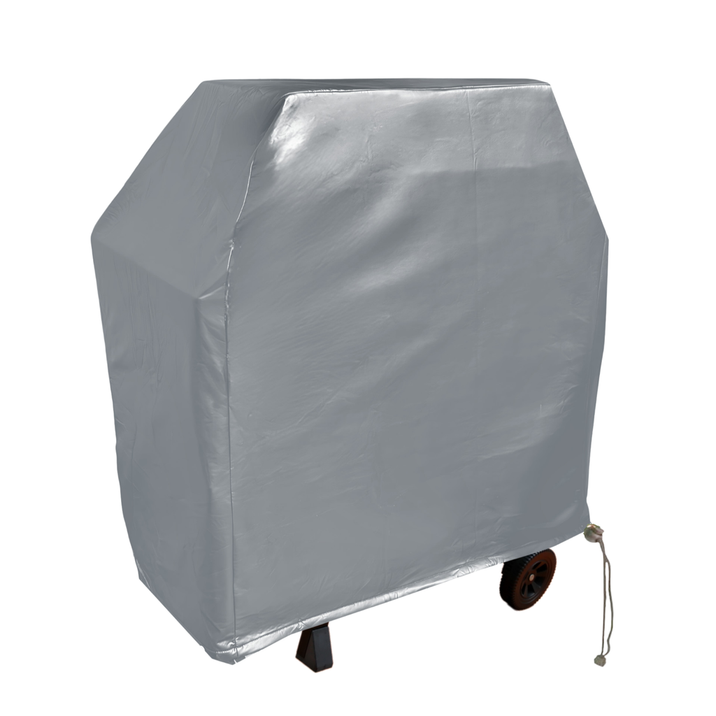 Barbecue Outdoor Cover Fits BBQ or Grills up to 36-84 inches Long - Grey Vinyl
