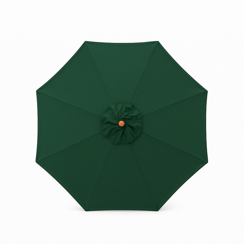 11ft 8 Ribs Market Patio Umbrella Replacement Canopy