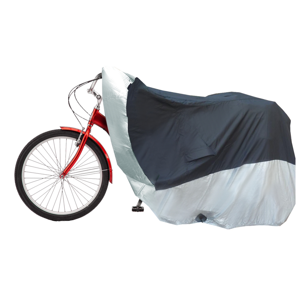 Funda resistente para triciclo de adultos, compatible con ruedas de hasta 26"