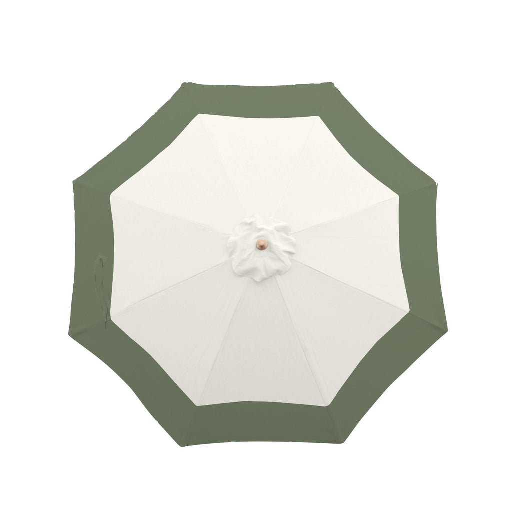 9ft Market Patio Umbrella 8 Rib Replacement Canopy Duet Sage Green