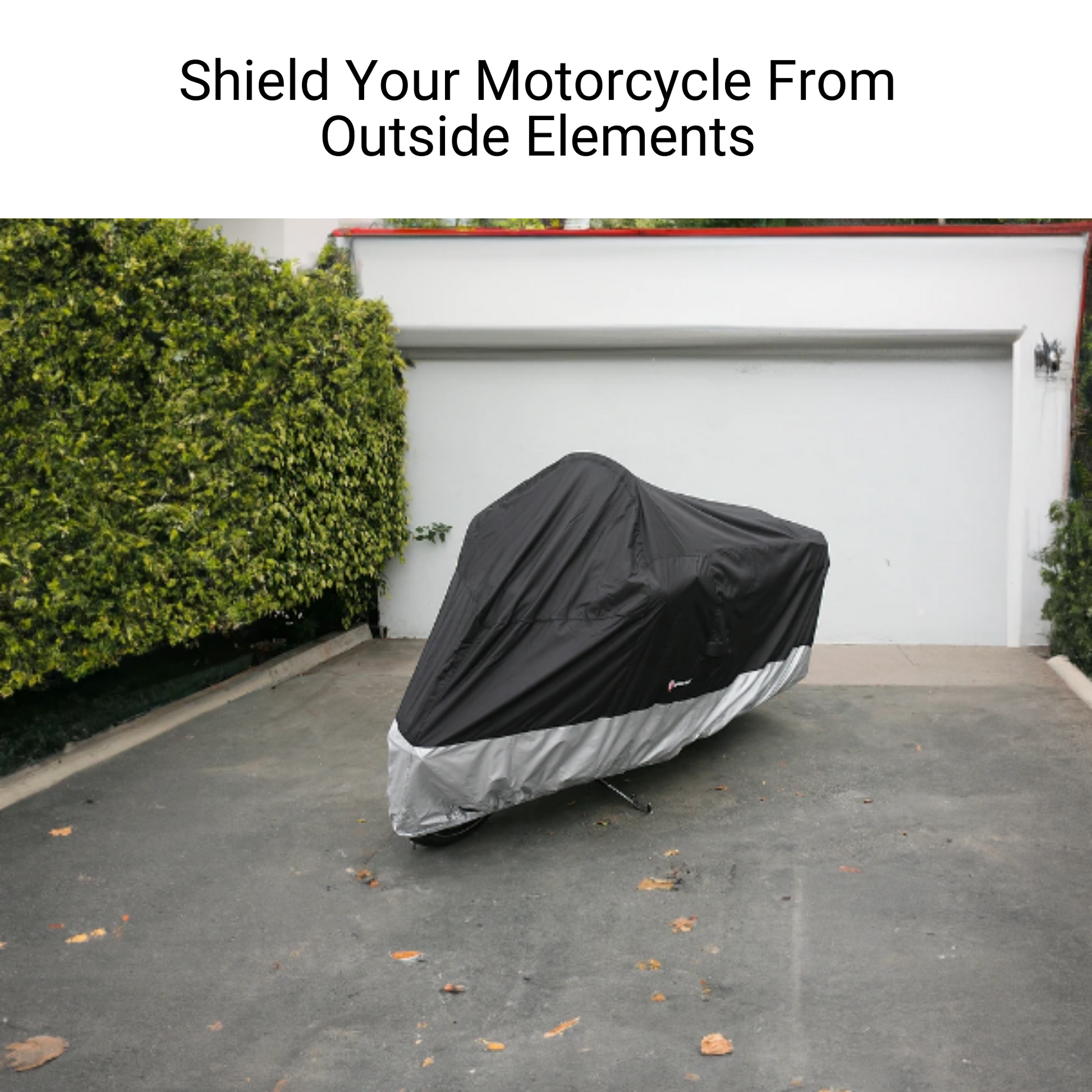 Deluxe Light Weight Motorcycle Cover - Fits up to 108"L (XXL)