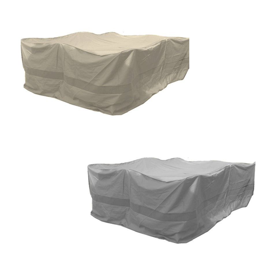 Premium Tight Weave 116" x 116" Square Or Round Table And Chairs Set Cover