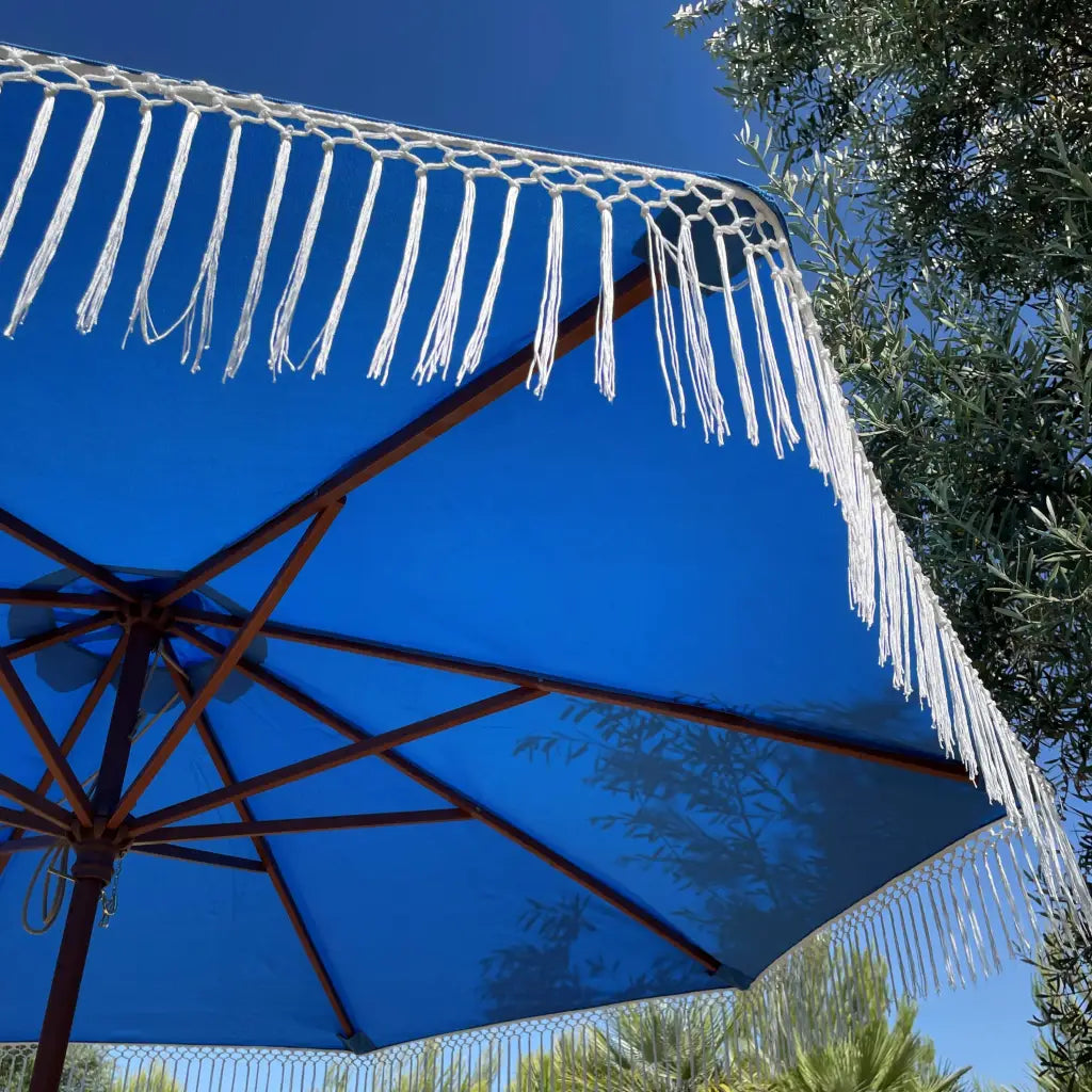 Formosa Covers 9ft 6 Ribs Replacement Umbrella Canopy With Tassels (Canopy Only)