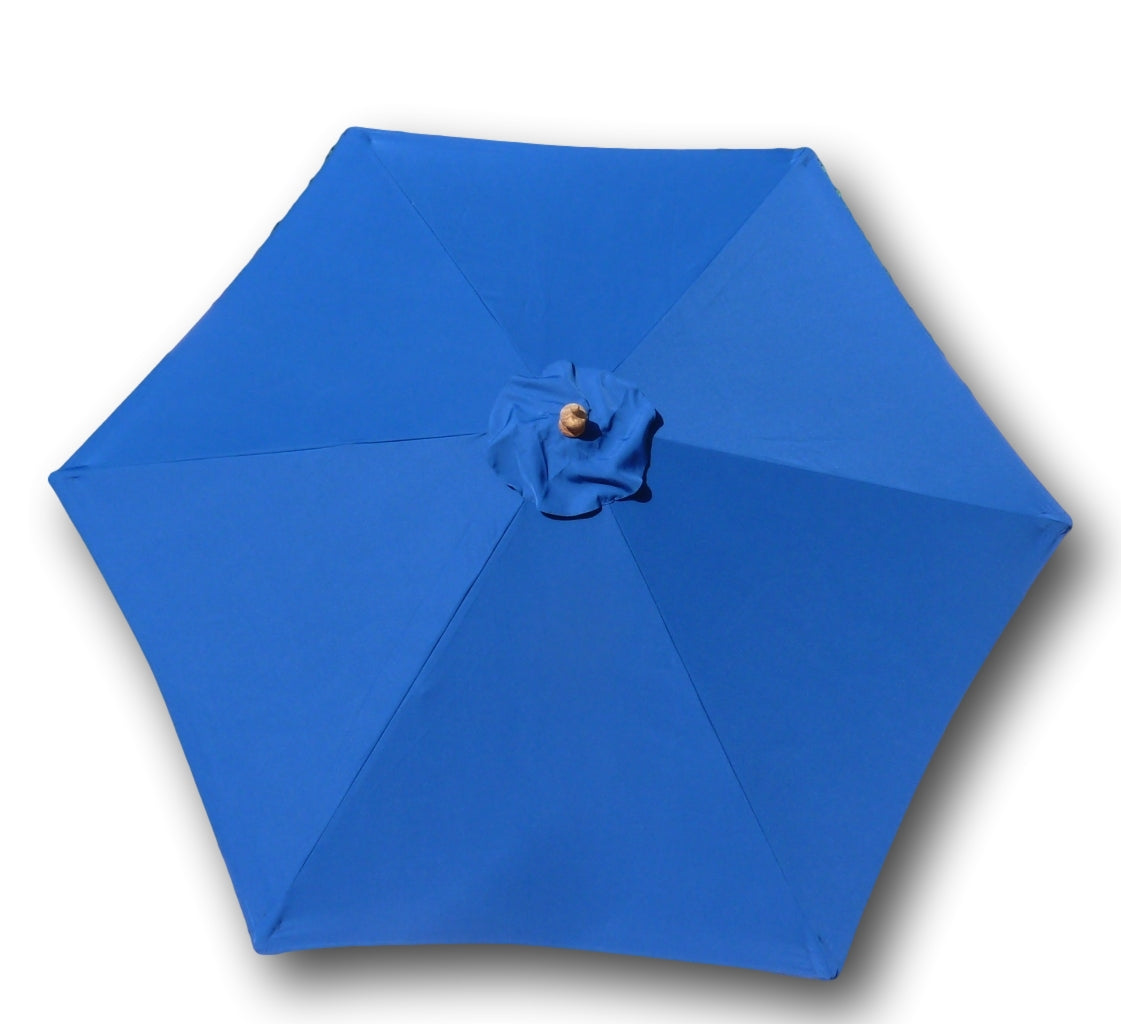 9 ft 6 ribs patio umbrella Formosa Covers 9ft Umbrella Replacement Canopy 6 Ribs in Terra (Canopy Only)