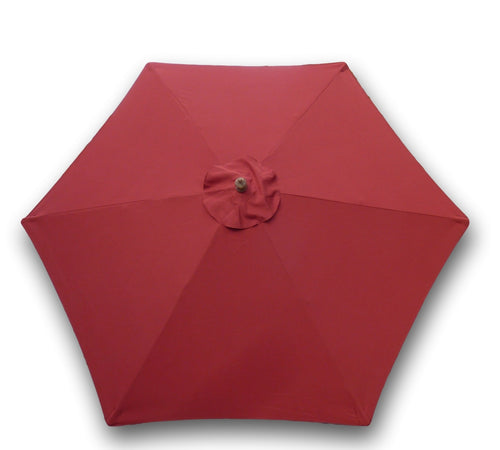 Covered Living 9ft Umbrella Replacement Canopy 6 Ribs in Terra (Canopy Only)
