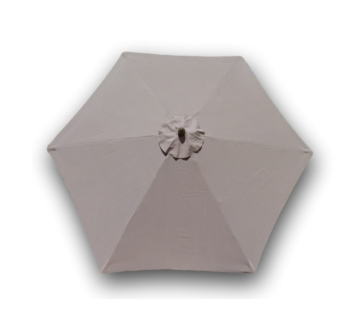 9 six arm patio umbrella cover Formosa Covers 9ft Umbrella Replacement Canopy 6 Ribs in Terra (Canopy Only)