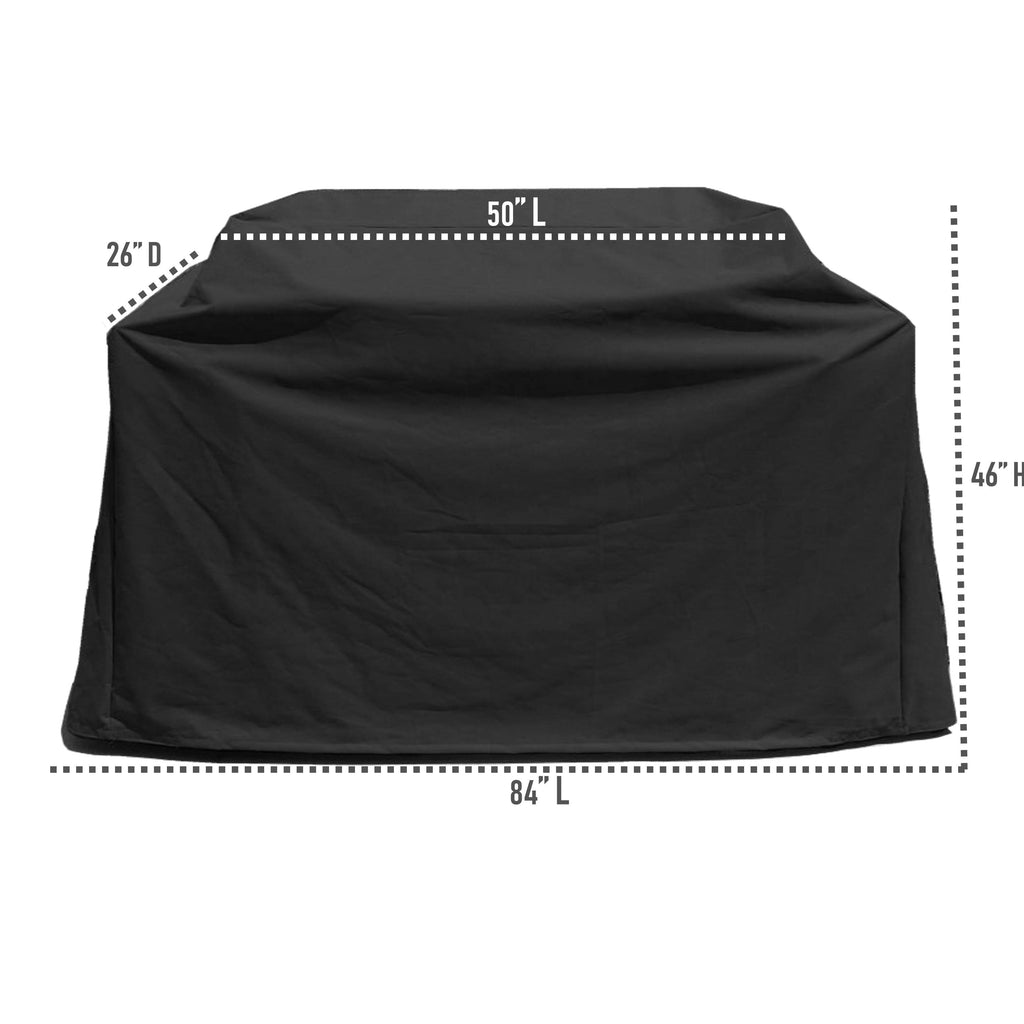 Barbecue Outdoor Cover Fits BBQ or Grills up to 56-84 inches Long - Black