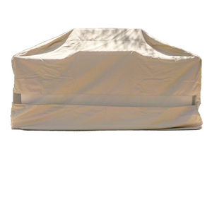 taupe-island-barbecue-outdoor-cover-frontal-view